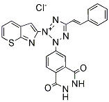 PI-19518 2-(2'-Benzothiazolyl)-5-styryl-3-(4'phthalhydrazidyl)tetrazolium chloride (38116-89-1)