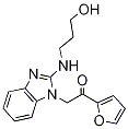 PI-19579 1-Furan-2-yl-2-[2-(3-hydroxy-propylamino)-benzoimidazol-1-yl]-ethanone (435341-14-5)
