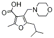 PI-19582 5-Isobutyl-2-methyl-4-morpholin-4-ylmethyl-furan-3-carboxylic acid (435341-87-0)