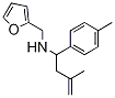 PI-19604 Furan-2-ylmethyl-(3-methyl-1-P-tolyl-but-3-enyl)-amine (436087-19-3)