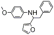 PI-19605 (1-Furan-2-yl-2-phenyl-ethyl)-(4-methoxy-phenyl)-amine (436087-20-6)