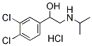 PI-19666 1-(3',4'-Dichlorophenyl)-2-isopropylaminoethanol hydrochloride (51-29-6)
