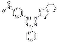PI-19678 5-(2-Benzothiazolyl)-1-(4-nitrophenyl)-3-phenylformazan (52644-49-2)