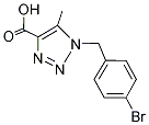 PI-19933 1-(4-Bromobenzyl)-5-methyl-1H-1,2,3-triazole-4-carboxylic acid (845885-94-1)