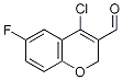 PI-20066 4-Chloro-6-fluoro-2H-benzopyran-3-carboxaldehyde (105799-69-7)