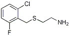 PI-20084 2-(2-Chloro-6-fluorobenzylthio)ethylamine (175136-76-2)