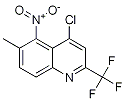 PI-20166 4-Chloro-6-methyl-5-nitro-2-(trifluoromethyl)quinoline (175203-61-9)
