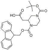 PI-20468 N-4-Boc-N-1-Fmoc-2-Piperazine acetic acid (183742-34-9)