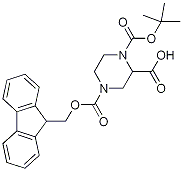 PI-20469 N-1-Boc-N-4-Fmoc-2-Piperazine carboxylic acid (218278-58-1)