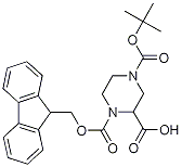 PI-20470 N-4-Boc-N-1-Fmoc-2-piperazine carboxylic acid (183742-23-6)