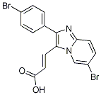 PI-20579 3-[6-Bromo-2-(4-bromophenyl)imidazo[1,2-a]pyridin-3-yl]acrylic acid (Not available)