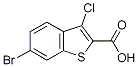 PI-20617 6-Bromo-3-chlorobenzo[b]thiophene-2-carboxylicacid (438613-29-7)