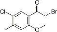 PI-20642 2-Bromo-1-(5-chloro-2-methoxy-4-methylphenyl)ethanone (Not available)