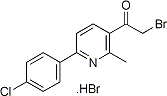 PI-20659 2-Bromo-1-[6-(4-chlorophenyl)-2-methylpyridin-3-yl]ethanone hydrobromide (Not available)