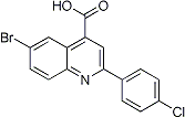 PI-20663 6-Bromo-2-(4-chlorophenyl)quinoline-4-carboxylicacid (Not available)