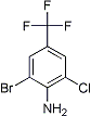 PI-20679 2-Bromo-6-chloro-4-(trifluoromethyl)aniline (109919-26-8)