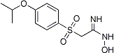 PI-20782 N-Hydroxy-2-(4-isopropoxybenzenesulfonyl)acetamidine (Not available)