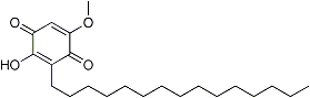 PI-20792 2-Hydroxy-5-methoxy-3-pentadecyl[1,4]benzoquinone (Not available)