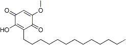 PI-20802 2-Hydroxy-5-methoxy-3-tridecyl[1,4]benzoquinone (19833-82-0)