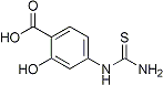 PI-20879 2-Hydroxy-4-thioureidobenzoic acid (99055-42-2)