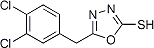 PI-21014 5-(3,4-Dichlorobenzyl)-1,3,4-oxadiazole-2-thiol (306936-93-6)