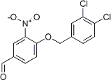 PI-21017 4-(3,4-Dichlorobenzyloxy)-3-nitrobenzaldehyde (175136-20-6)