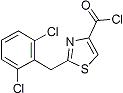 PI-21020 2-(2,6-Dichlorobenzyl)thiazole-4-carbonyl chloride (263157-86-4)