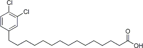 PI-21076 15-(3,4-Dichlorophenyl)pentadecanoic acid (116409-73-5)