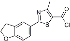 PI-21256 2-(2,3-Dihydro-1-benzofuran-5-yl)-4-methylthiazole-5-carbonylchloride (306936-09-4)