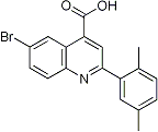 PI-21395 6-Bromo-2-(2,5-dimethylphenyl)quinoline-4-carboxylic acid (371136-06-0)