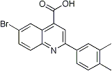 PI-21396 6-Bromo-2-(3,4-dimethylphenyl)quinoline-4-carboxylic acid (351155-45-8)