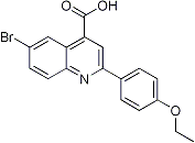 PI-21409 6-Bromo-2-(4-ethoxyphenyl)quinoline-4-carboxylic acid (Not available)