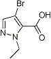 PI-21428 4-Bromo-2-ethyl-2H-pyrazole-3-carboxylic acid (514800-97-6 )