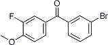 PI-21456 3-Bromo-3'-fluoro-4'-methoxybenzophenone (844879-54-5)