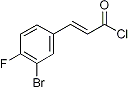 PI-21474 (E)-3-(3-Bromo-4-fluorophenyl)acryloyl chloride (676348-50-8)