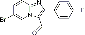 PI-21477 6-Bromo-2-(4-fluorophenyl)-imidazo[1,2-a]-pyridine-3-carbaldehyde (Not available)
