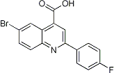 PI-21488 6-Bromo-2-(4-fluorophenyl)quinoline-4-carboxylic acid (391-23-1)