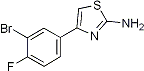 PI-21489 4-(3-Bromo-4-fluorophenyl)thiazol-2-ylamine (676348-24-6)
