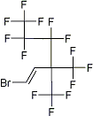 PI-21500 1-Bromo-4,4,5,5,6,6,6-heptafluoro-3,3-bis-(trifluoromethyl)hexene (128454-94-4)