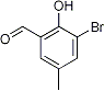 PI-21512 3-Bromo-2-hydroxy-5-methylbenzaldehyde (33172-54-2)