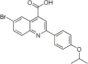 PI-21541 6-Bromo-2-(4-isopropoxyphenyl)quinoline-4-carboxylic acid (351001-10-0)