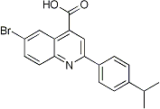 PI-21546 6-Bromo-2-(4-isopropylphenyl)quinoline-4-carboxylic acid (Not available)