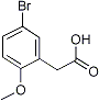 PI-21561 5-Bromo-2-methoxyphenylacetic acid (7017-48-3)