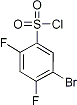 PI-21625 5-Bromo-2,4-difluorobenzenesulfonyl chloride (287172-61-6)