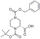 PI-21879 (R)-N-1-Boc-N-4-Cbz-2-piperazine carboxylic acid (138775-02-7)