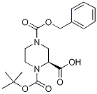 PI-21880 (S)-N-1-Boc-N-4-Cbz-2-piperazine carboxylic acid (138775-03-8)
