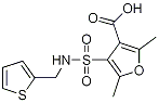 PI-21997 2,5-Dimethyl-4-(2-thienylaminosulphonyl)furan-3-carboxylic acid (306936-40-3)
