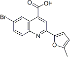 PI-22150 6-Bromo-2-(5-methyl-furan-2-yl)quinoline-4-carboxylic acid (350998-12-8)