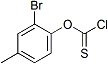 PI-22158 2-Bromo-4-methylphenyl chlorothioformate (Not available)