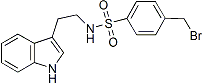 PI-22166 {[4-(Bromomethyl)phenyl]sulfonyl}(2-indol-3-yl-ethyl)amine (Not available)